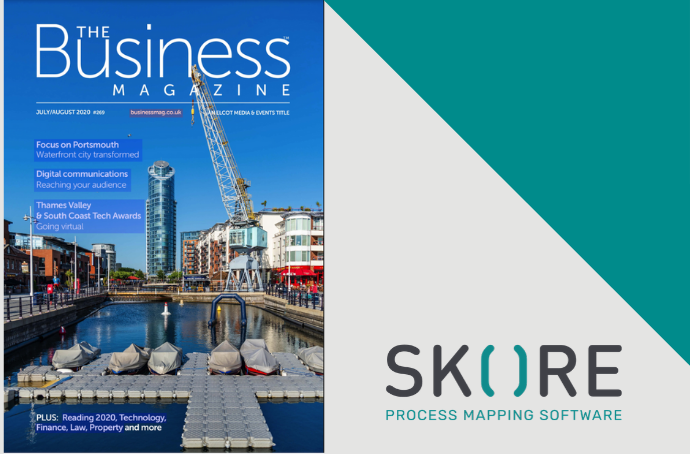 The Business Magazine July August edition front cover
