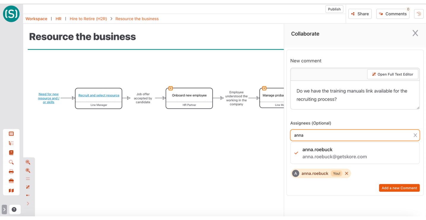 Comments on Process